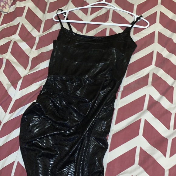 NWT Jluxlabel beautiful black dress with sleeves hands size S - Picture 10 of 17